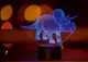 Сменная пластина для 3D светильников "Трицераптор 2" 3DTOYSLAMP