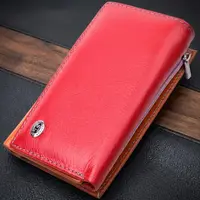 Кожаный кошелек в три сложения для женщин ST Leather 19442 Разноцветный