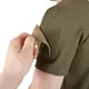 Футболка Kiborg Tactical Coolpass хаки с велкро панелями для шевронов