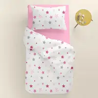 Детское постельное белье в кроватку PINK STARS