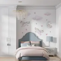 Детские стикеры Единороги 60х120см, 3 листа 180х120см 1508213