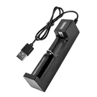 Зарядка для аккумуляторных батарей Lesko 18650 USB