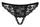 Letica стринги открытые черные Obsessive (S/M)