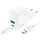 Адаптер сетевой HOCO Type-C to Type-C Cable Lucky dual-port  charger set C111A |1USB/1Type-C, 30W/3A, PD/QC|