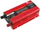 Преобразователь UKC авто инвертор 12V-220V 1000W LCD KC-1000D + USB Red (2812)