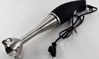 Блендер Promotec черный 3в1 с мерным стаканом PM-586