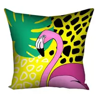 Подушка с принтом габардиновая Flamingo 50x50 см 5P_EX010