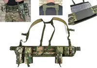Разгрузочный пояс тактический (РПС) с комплектом подсумков (5 шт) Palianytsia Advanced мультикам