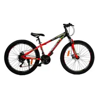 Велоcипед Спортивный 26" Corso "RIDDLLE" рама 13", 21 скорость. Red and Black (127243)