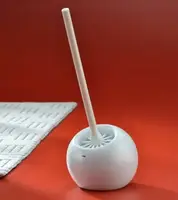 Туалетный ершик с подставкой Kela Mara 20040 41х16.5 см белый