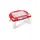 Детская музыкальная доска Sobebear, 2 в 1, магнитная, мелодии, звуки. Red (124518)
