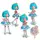 Кукла "4SF Manga Dolls серии Hello Kitty" Красавица Пинк