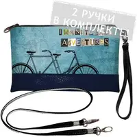 Клатч через плечо 25x15 см (KL_GL_16F028_TSI)