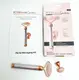 Электрический массажер ролик для лица 2 насадки вибромассажер Flawless Contour F337