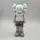 Статуэтка KAWS Companion серого цвета 18 см — дизайнерская фигурка для интерьера, коллекционная игрушка в стиле арт-той