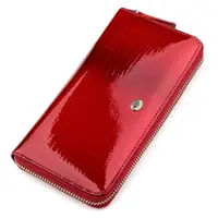 Кошелек женский ST Leather 18397 (S4001A) на молнии Красный