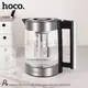 Электрочайник HOCO Kitchen high boron glass electric kettle HA01A |1.8L|