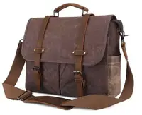 Сумка-портфель на плече Vintage 20116 Коричнева