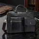 Сумка мужская под ноутбук Vintage 14662 Черная
