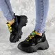 Кроссовки женские Fashion Chatter 2192 38 размер 24 см Черный