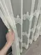 Готовая тюль (3х2,7м.) "Грек-сетка" с вышивкой. Цвет молочнийый. Код 1498т 40-325