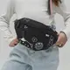 Сумка-бананка YES SP-36 Black Cat 550553 6х12х26 см