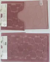 Набір килимків у ванну 2 предмета Tas Суха Троянда Arya AR-1380042-rose