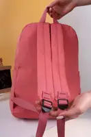Рюкзак женский розовый код 7-33141