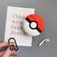 Чехол для AirPods 2/1 series - Poke Balls (Покемон) 3D, силиконовый, Красный