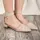 Туфли женские Fashion Zeke 2438 39 размер 25 см Бежевый