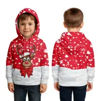 Худи детское с 3D принтом Merry Reindeer 31785 152 см