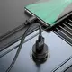 Адаптер автомобильный HOCO Micro USB Cable Level single port car charger Z49A |1USB, 18W, 3A, QC3.0|