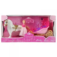 Игровой набор "Карета с куклой" 2205B-6A со звуковыми эффектами 2205B