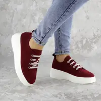 Кросівки жіночі Fashion Zuma 2206 36 розмір 23 см Бордовий