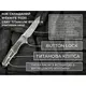 Нож складной Weknife 702XI Gray Titanium WE07B-4 (Лимитированная серия)