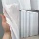 Тюль (4х2,7м.) бамбук "Елка" с люрексом. Цвет белый с серебристым. Код 2047т 42-1155