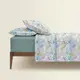 Двуспальная постель с простыней на резинке PASTEL PALMS CS2