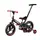 Детский велосипед-трансформер Best Trike BT-841, колеса 12", родительская ручка, съемные педали. Red with black (147732)