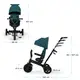 Трехколесный велосипед Kinderkraft Twipper Green KRTWIP00GRE0000