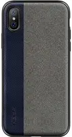 Чехол-накладка Rock TPU+PU Origin Pro Series Case Apple iPhone X Blue