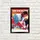 Постер в рамке Gone with the wind 15x21 см, A5 (MT5_21L012_BL)