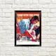 Постер в рамке Gone with the wind 15x21 см, A5 (MT5_21L012_BL)