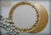 Рамка кругла з натягнутою канвою 23*23/17*17 ТМ Embroidery Craft RKd-005