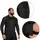 Поло Paladin Long LT CoolPass Pique Light Черное (7367), XXXXL