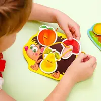 Гра-шнурівка Vladi Toys Їжачок в лісі VT1804-45 13 деталей