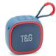 Колонка портативная Bluetooth T&G TG659 blue синяя