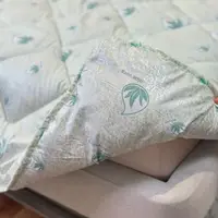 Одеяло двуспальное стеганое зимнее из волокна Aloe Vera Leri Max 21523 180х210 см белое