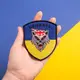 Шеврон на липучке Грузия волк флаг Украины 7х9 см вишитий патч нашивка Грузии Georgia