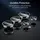 Защитное стекло ESR для камеры Samsung Galaxy S24 Ultra Camera Protector, Black (4894240189429)