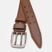 Чоловічий шкіряний ремінь Borsa Leather V1115FX24-brown